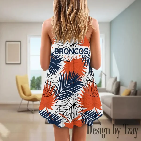 Denver Broncos Summer Sleeveless Cami Dress Trending 2025 SPTSSCDT022 - Image 2