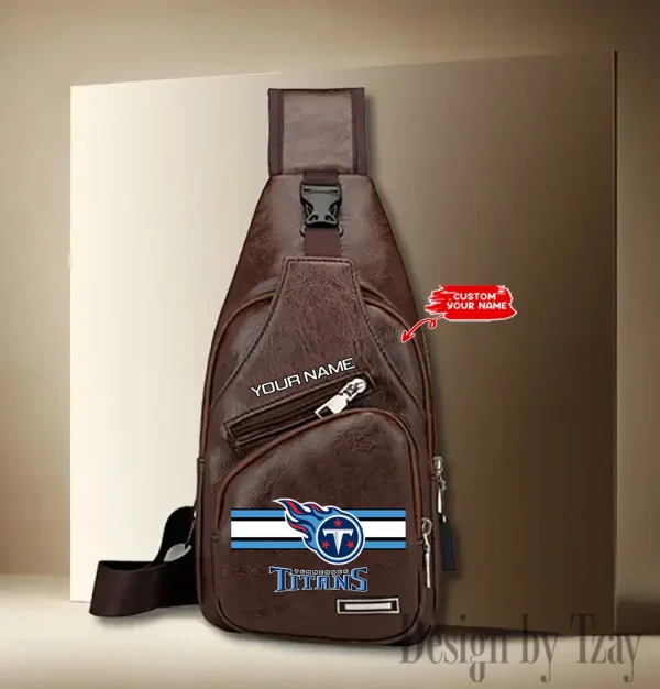 Tennessee Titans Fashion Men Chest Bag Single Strap Anti-theft New 2025 SPTLTSLINGBAG224 - Image 3