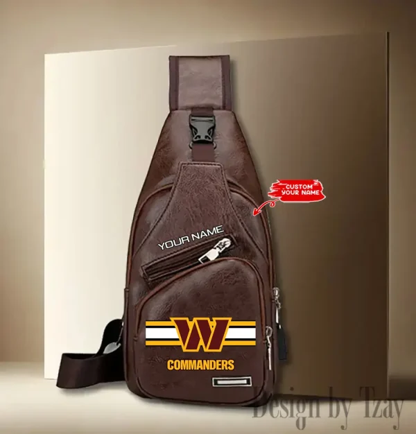 Washington Commanders Fashion Men Chest Bag Single Strap Anti-theft New 2025 SPTLTSLINGBAG225 - Image 3