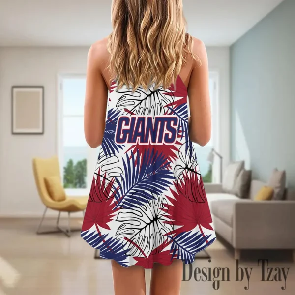 New York Giants Summer Sleeveless Cami Dress Trending 2025 SPTSSCDT036 - Image 2