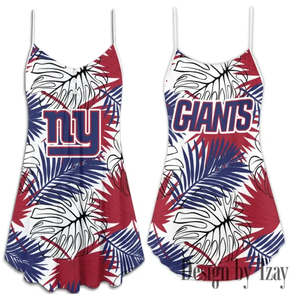 New York Giants Summer Sleeveless Cami Dress Trending 2025 SPTSSCDT036 - Image 3