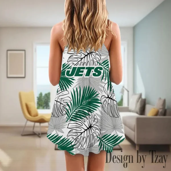New York Jets Summer Sleeveless Cami Dress Trending 2025 SPTSSCDT037 - Image 2