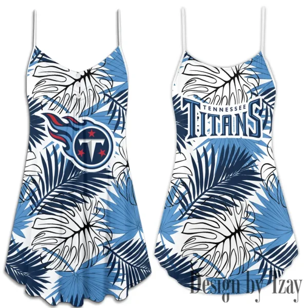Tennessee Titans Summer Sleeveless Cami Dress Trending 2025 SPTSSCDT043 - Image 3