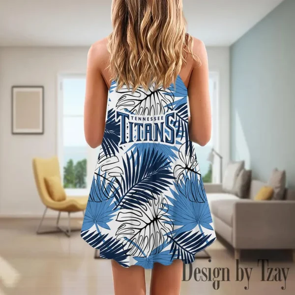 Tennessee Titans Summer Sleeveless Cami Dress Trending 2025 SPTSSCDT043 - Image 2