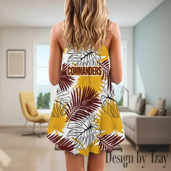 Washington Commanders Summer Sleeveless Cami Dress Trending 2025 SPTSSCDT044 - Image 2