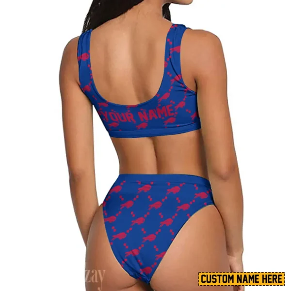 Buffalo Bills Women's Sport Two-Piece Swimsuit New 2025 SPTSBNS004 - Image 2