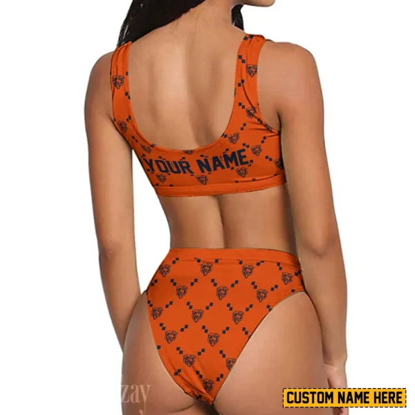 Chicago Bears Women's Sport Two-Piece Swimsuit New 2025 SPTSBNS006 - Image 2