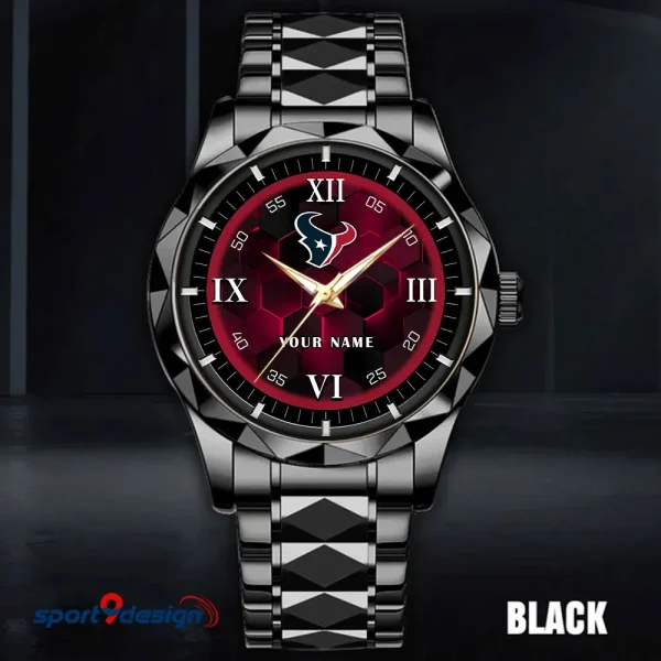 Houston Texans Luxury Diamond Men Wristwatch Trending 2025 SPTDMW110 - Image 4