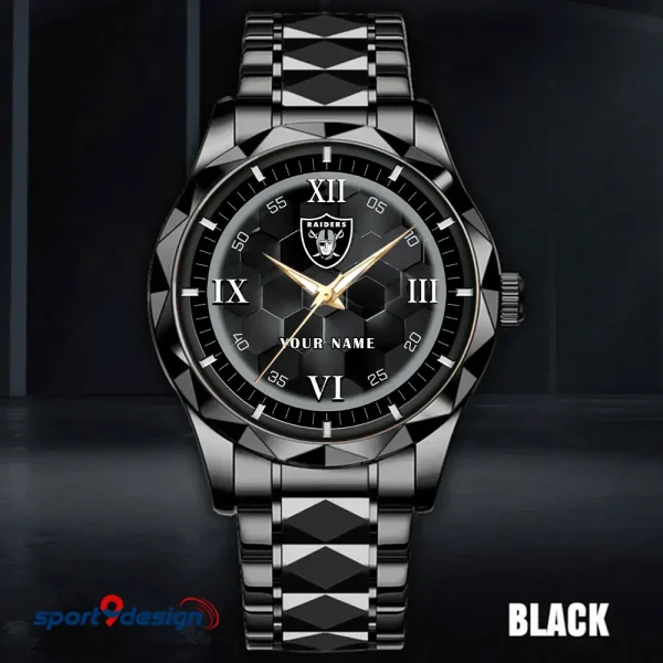 Las Vegas Raiders Luxury Diamond Men Wristwatch Trending 2025 SPTDMW114 - Image 4