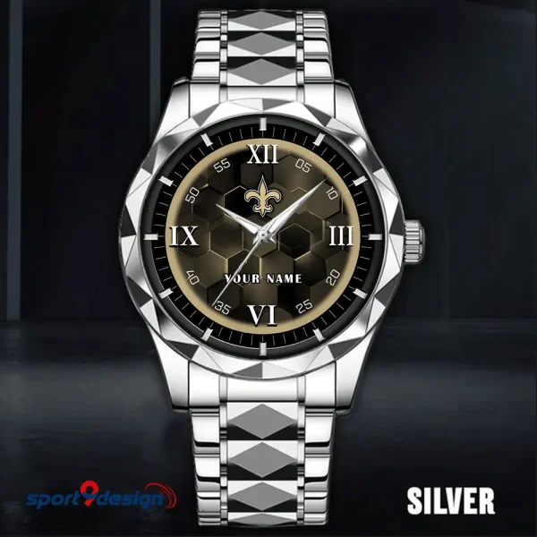 New Orleans Saints Luxury Diamond Men Wristwatch Trending 2025 SPTDMW120 - Image 2