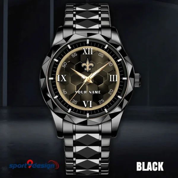New Orleans Saints Luxury Diamond Men Wristwatch Trending 2025 SPTDMW120 - Image 4