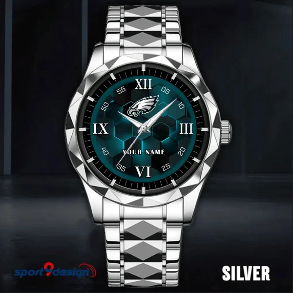 Philadelphia Eagles Luxury Diamond Men Wristwatch Trending 2025 SPTDMW123 - Image 2