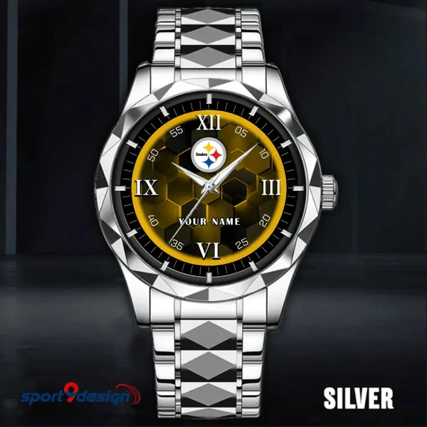 Pittsburgh Steelers Luxury Diamond Men Wristwatch Trending 2025 SPTDMW124 - Image 2
