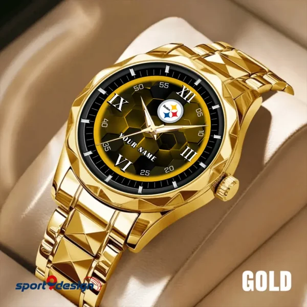 Pittsburgh Steelers Luxury Diamond Men Wristwatch Trending 2025 SPTDMW124 - Image 3