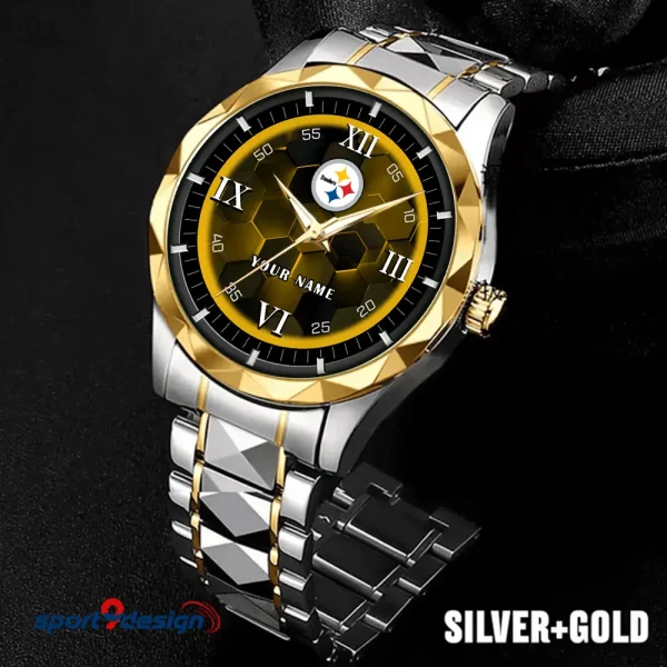 Pittsburgh Steelers Luxury Diamond Men Wristwatch Trending 2025 SPTDMW124