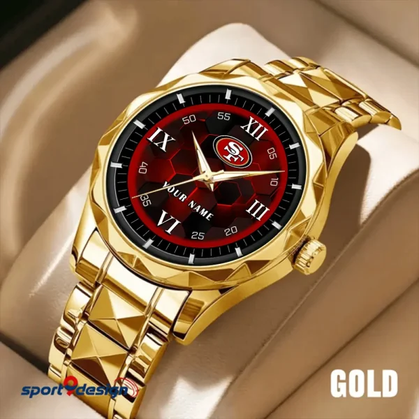 San Francisco 49ers Luxury Diamond Men Wristwatch Trending 2025 SPTDMW125 - Image 4