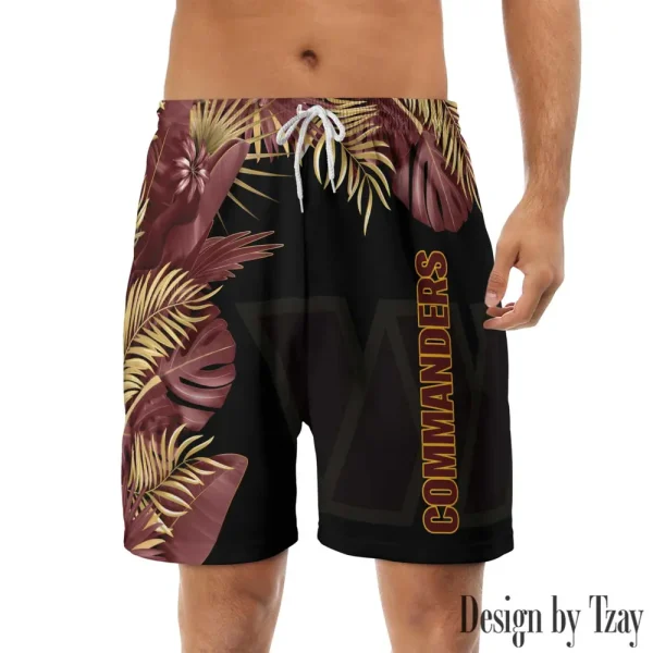 Washington Commanders Casual Men's Drawstring Shorts Trending 2025 BGSHORT348