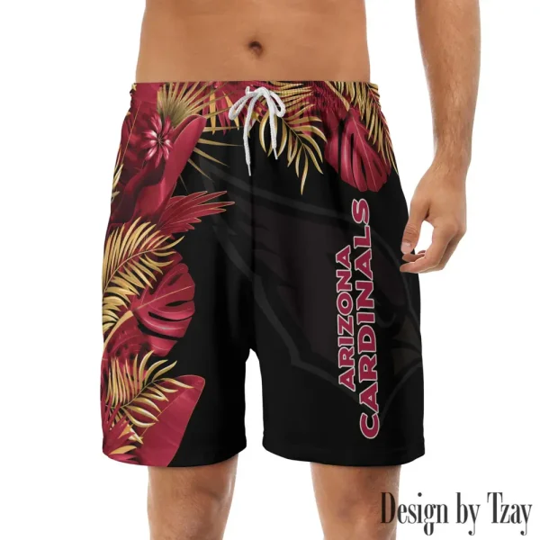Arizona Cardinals Casual Men's Drawstring Shorts Trending 2025 BGSHORT317