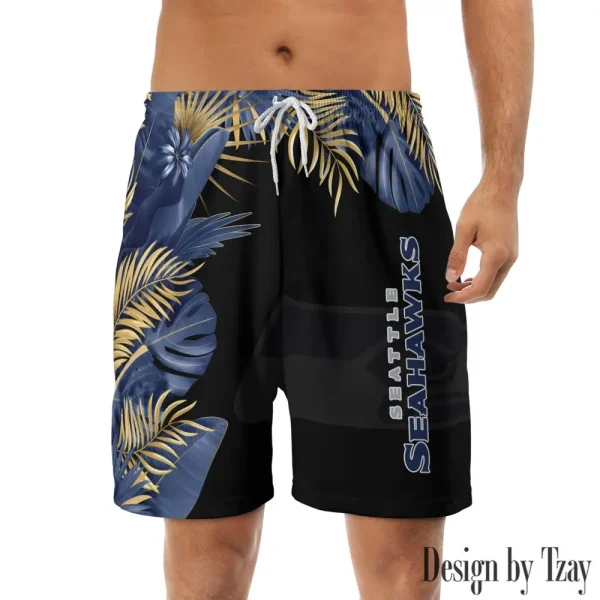 Seattle Seahawks Casual Men's Drawstring Shorts Trending 2025 BGSHORT345