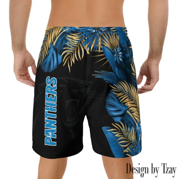 Carolina Panthers Casual Men's Drawstring Shorts Trending 2025 BGSHORT321 - Image 2