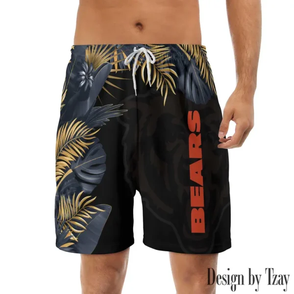 Chicago Bears Casual Men's Drawstring Shorts Trending 2025 BGSHORT322