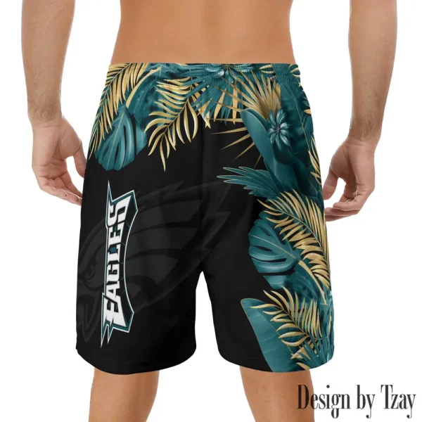 Philadelphia Eagles Casual Men's Drawstring Shorts Trending 2025 BGSHORT342 - Image 2
