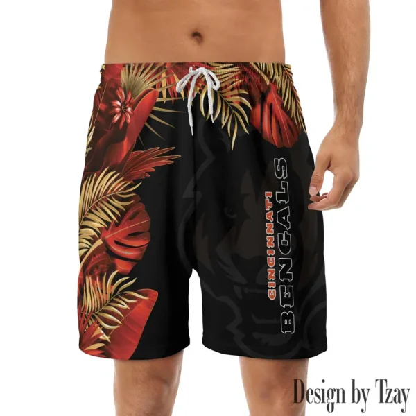Cincinnati Bengals Casual Men's Drawstring Shorts Trending 2025 BGSHORT323