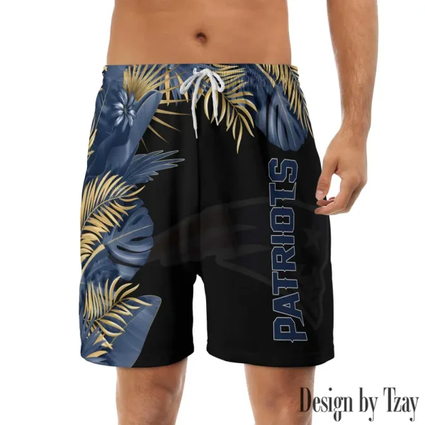 New England Patriots Casual Men's Drawstring Shorts Trending 2025 BGSHORT338