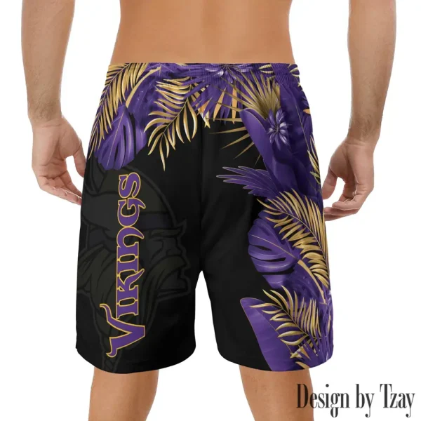 Minnesota Vikings Casual Men's Drawstring Shorts Trending 2025 BGSHORT337 - Image 2