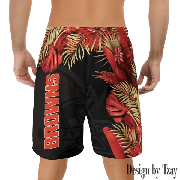 Cleveland Browns Casual Men's Drawstring Shorts Trending 2025 BGSHORT324 - Image 2