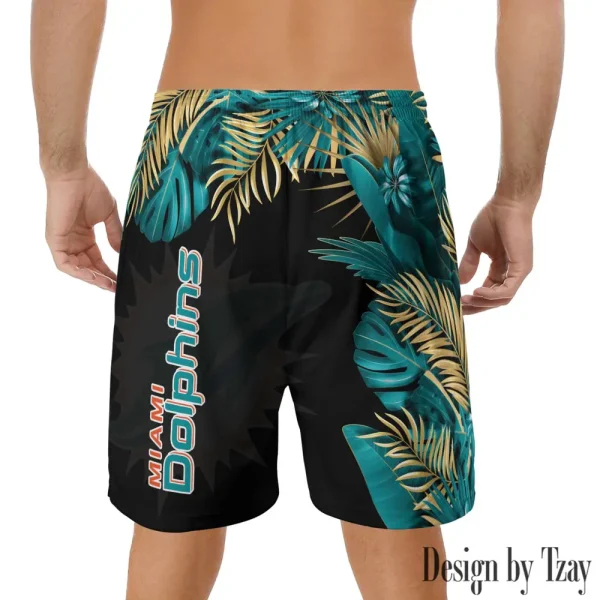 Miami Dolphins Casual Men's Drawstring Shorts Trending 2025 BGSHORT336 - Image 2