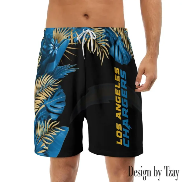 Los Angeles Chargers Casual Men's Drawstring Shorts Trending 2025 BGSHORT334