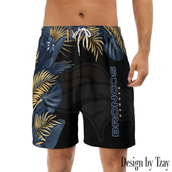 Denver Broncos Casual Men's Drawstring Shorts Trending 2025 BGSHORT326