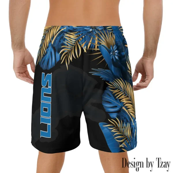 Detroit Lions Casual Men's Drawstring Shorts Trending 2025 BGSHORT327 - Image 2