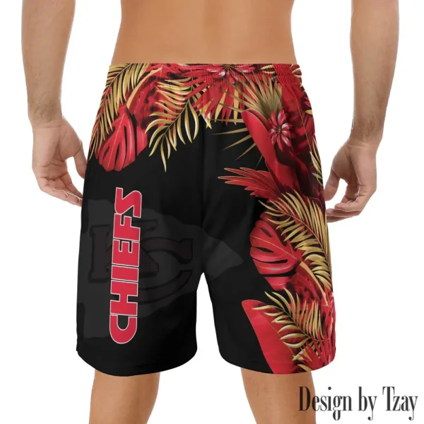 Kansas City Chiefs Casual Men's Drawstring Shorts Trending 2025 BGSHORT332 - Image 2
