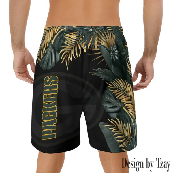 Green Bay Packers Casual Men's Drawstring Shorts Trending 2025 BGSHORT328 - Image 2