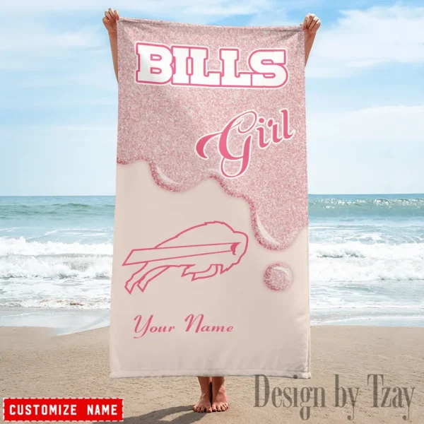 Buffalo Bills NFL Beach Towels New 2025 AZBTOWEL519 - Image 3
