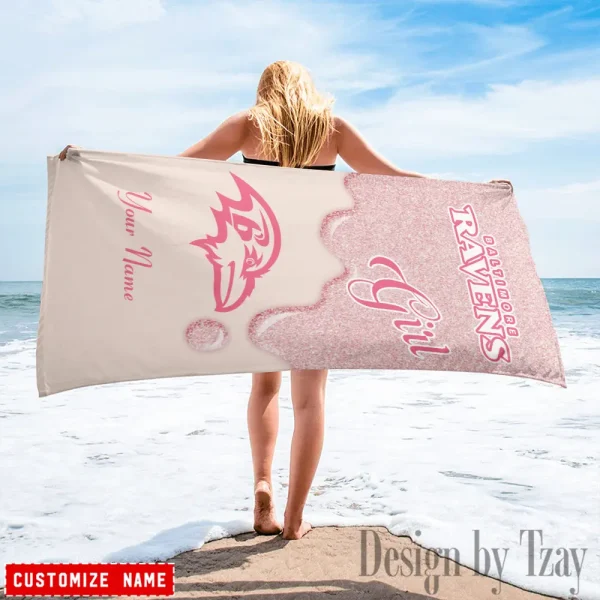 Baltimore Ravens NFL Beach Towels New 2025 AZBTOWEL522 - Image 2