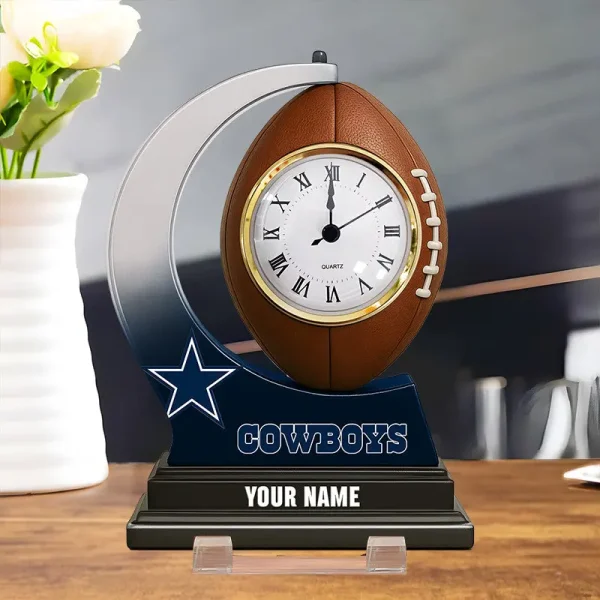 Dallas Cowboys New Acrylic Clock Plaque For Home SPTACP027