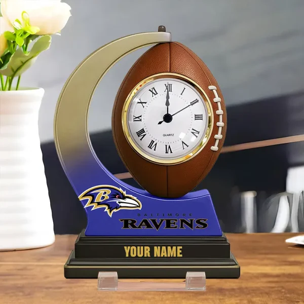 Baltimore Ravens New Acrylic Clock Plaque For Home SPTACP030