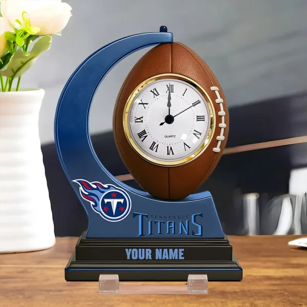 Tennessee Titans New Acrylic Clock Plaque For Home SPTACP032