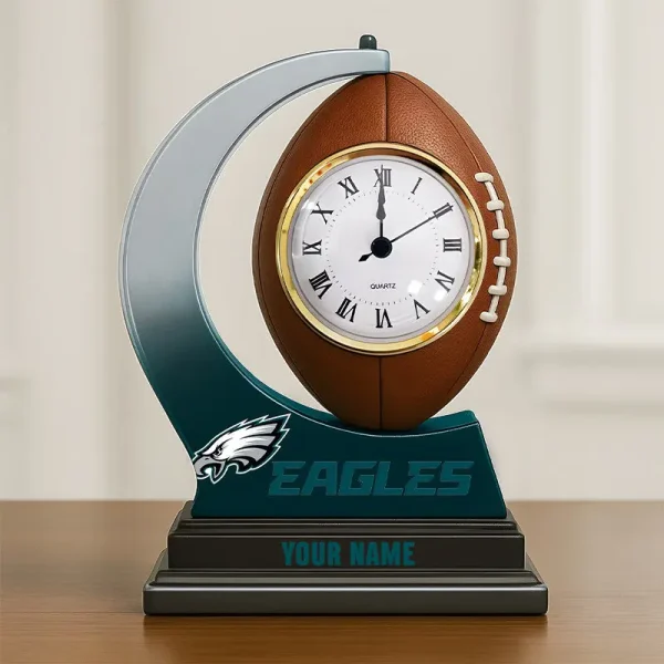 Philadelphia Eagles New Acrylic Clock Plaque For Home SPTACP033 - Image 3
