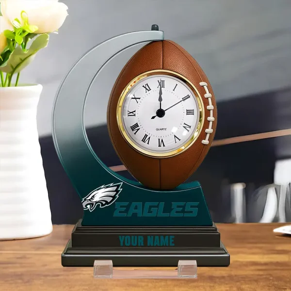 Philadelphia Eagles New Acrylic Clock Plaque For Home SPTACP033