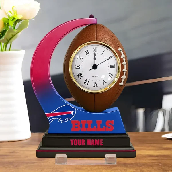 Buffalo Bills New Acrylic Clock Plaque For Home SPTACP034