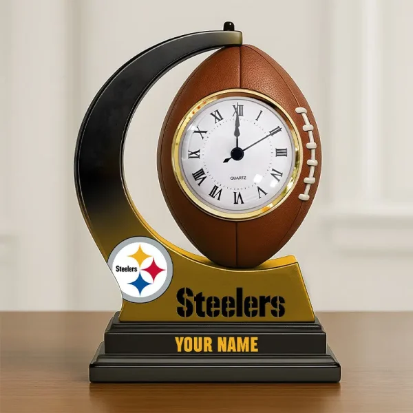 Pittsburgh Steelers New Acrylic Clock Plaque For Home SPTACP041 - Image 3