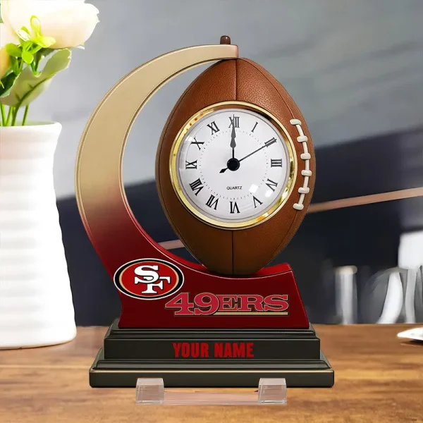 San Francisco 49ers New Acrylic Clock Plaque For Home SPTACP044