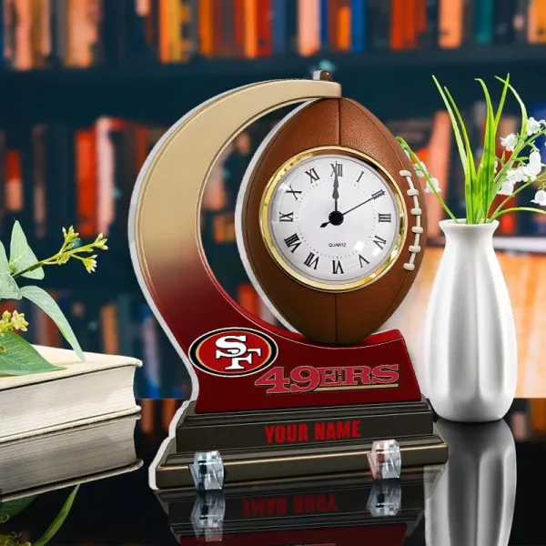 San Francisco 49ers New Acrylic Clock Plaque For Home SPTACP044 - Image 2
