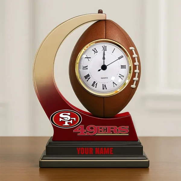 San Francisco 49ers New Acrylic Clock Plaque For Home SPTACP044 - Image 3