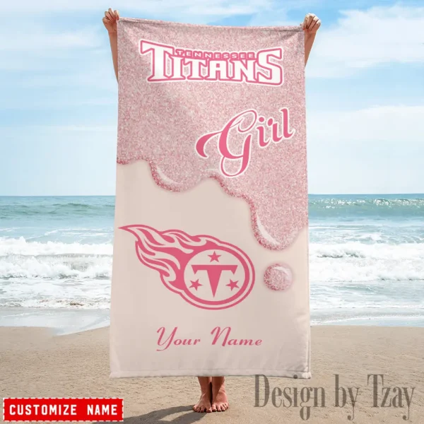 Tennessee Titans NFL Beach Towels New 2025 AZBTOWEL526