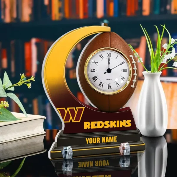 Washington Redskins New Acrylic Clock Plaque For Home SPTACP045 - Image 2